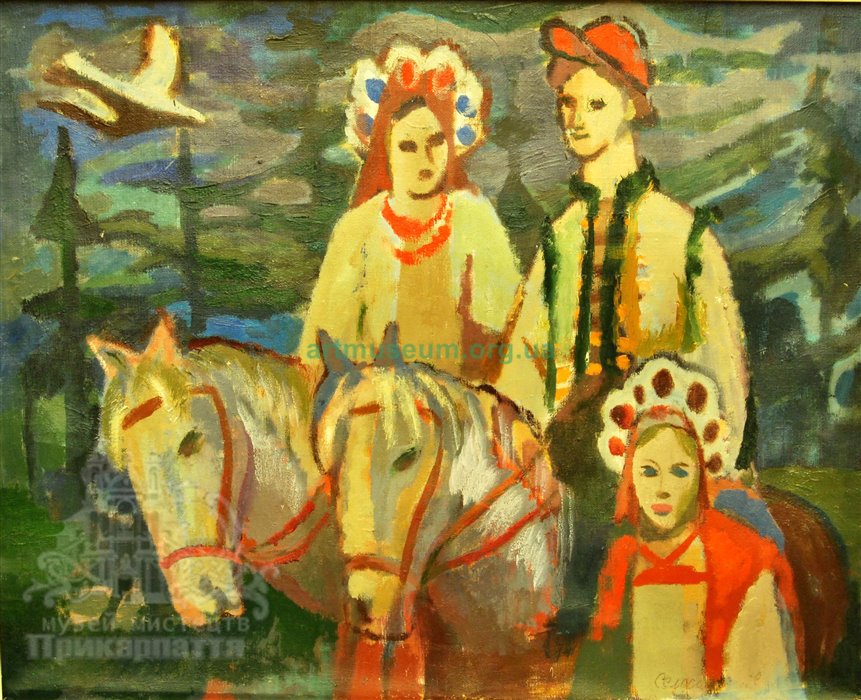 Роман Сельський (1903–1990) «Повернення з весілля» - artmuseum.org.ua